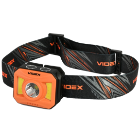 VIDEX VLF-H085-OR 400Lm 5000K - Налобний світлодіодний ліхтарик купити