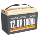 Акумуляторна батарея Power Queen LiFePO4 12V 100Ah H190 (12.8В, 100Аг, понад 4000 циклів, IP65)