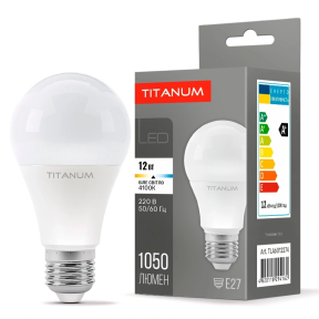 TITANUM A60 12W E27 4100K 220V - LED лампа купить