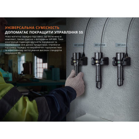 Ліхтар професійний Fenix WF25RM з магнітною зарядкою купити