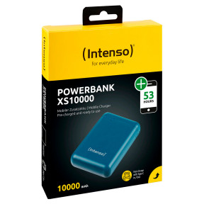 Повербанк Intenso XS10000 10000mAh microUSB, USB-A, USB Type-C, Petrol (7313537) фото