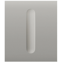 Кнопка Ajax CenterButton (Dimmer) oyster (1-клавішна для димерного вимикача)