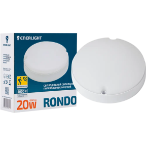 ENERLIGHT RONDO 20Вт 5000К IP65 з датчиком руху - Світильник - фото №1 ENERLIGHT RONDO 20Вт 5000К IP65 з датчиком руху - Світильник купити
