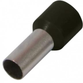Enext e.terminal.stand.e7508.black 0.75 кв.мм Ізольований накінечник втулковий чорний купити