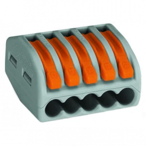 Wago 222-415 Клема 5-контактна купити