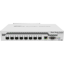 MikroTik CRS309-1G-8S+IN - Настольный коммутатор с одним портом Gigabit Ethernet и восемью портами SFP+ 10 Гбит/с