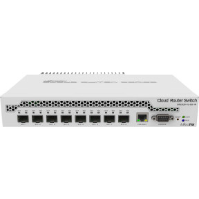 MikroTik CRS309-1G-8S+IN - Настільний комутатор з одним портом Gigabit Ethernet і вісьмома портами SFP+ 10 Гбіт/с купити