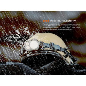 Ліхтар налобний Fenix HP35R SAR з вогнетривкою пов'язкою в Україні