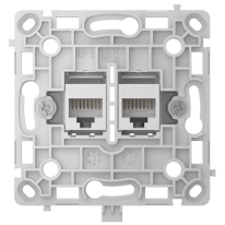 Ajax OutletCore (LAN) White - Механізм розетки