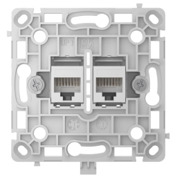 Ajax OutletCore (LAN) White - Механизм розетки