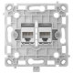 Ajax OutletCore (LAN) White - Механизм розетки