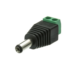 Штекер питания с клеммной колодкой (папа) купить