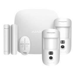 Комплект Ajax StarterKit Cam Белый + Датчик Ajax MotionCam Белый