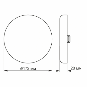VIDEX 24W 4100K 220V - LED светильник безрамочный круглый - фото №4 VIDEX 24W 4100K 220V - LED светильник безрамочный круглый фото