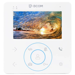 BCOM BD-480 White - Відеодомофон