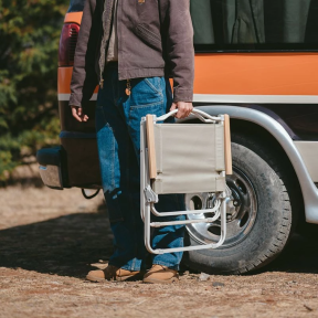 Розкладний стілець Naturehike CNK2300JU012, чорний Ціна