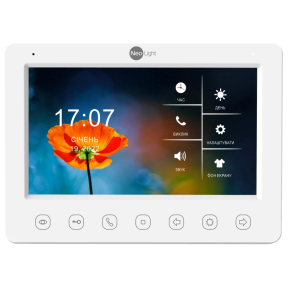 Комплект видеодомофона NeoLight KAPPA HD Kit Silver фото