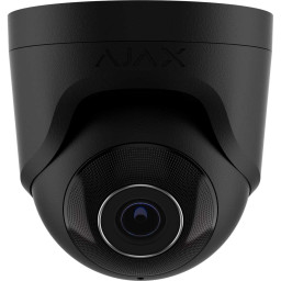 Ajax TurretCam (8 Mp/2.8 mm) Black - Дротова охоронна IP-камера