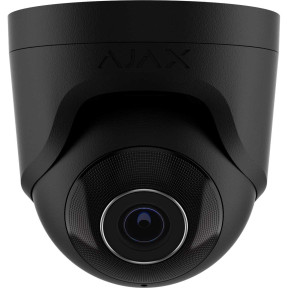 Ajax TurretCam (8 Mp/2.8 mm) Black - Дротова охоронна IP-камера купити