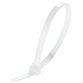 Стяжка кабельна біла APRO 3х200 (пач. 100 шт.) - фото №1 Стяжка кабельна біла APRO 3х200 (пач. 100 шт.) купити