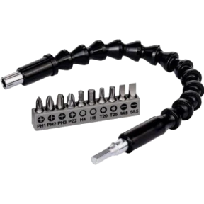 Набор бит 10 шт + гибкий удлинитель 300 ММ Bosch (2.608.522.377) купить