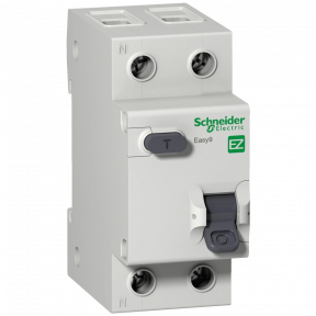 Schneider Electric EZ9D34632 Easy9, 1Р+N, 32А 30мА AC Диференційний автоматичний вимикач купити