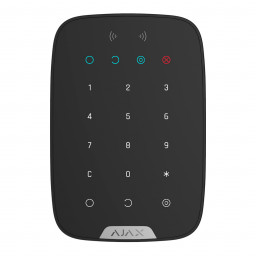 Клавіатура з підтримкою безконтактних карток і брелоків Ajax KeyPad Plus Чорна