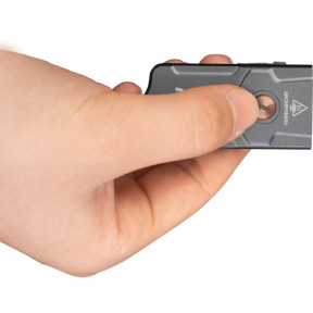 Fenix E03R V2.0, синий - Фонар наключный фото