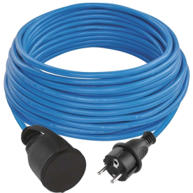 EMOS P01520W - Мережевий подовжувач 1 розетка 20 м IP44