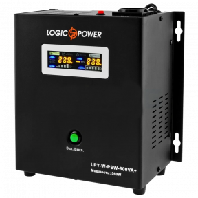 Резервне ДБЖ LogicPower LPY-W-PSW-800VA+ (4143) - фото №1 Резервне ДБЖ LogicPower LPY-W-PSW-800VA+ (4143) купити