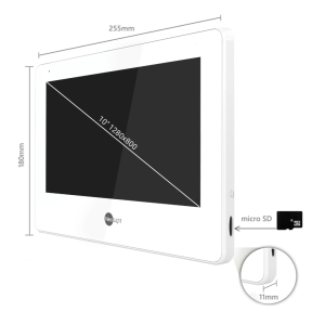 NeoLight MEZZO Hybrid Black - Видеодомофон фото