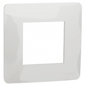 Schneider Electric New Unica NU200218 Рамка 1-постовая (белый) купить