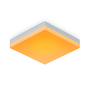 Додатковий розумний модульний стельовий світильник Nanoleaf Skylight Expansion Pack — 1 шт., Apple Homekit зображення