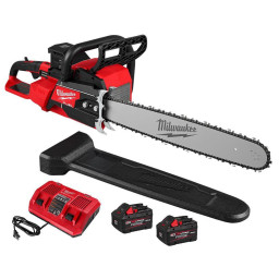 Пила ланцюгова акумуляторна безщіткова MILWAUKEE (шина 50см) M18 F2CHS50-802 (2Х18В) (+ заряд.пристрій, 2 акум., шина, ланцюг)