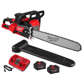 Пила ланцюгова акумуляторна безщіткова MILWAUKEE (шина 50см) M18 F2CHS50-802 (2Х18В) (+ заряд.пристрій, 2 акум., шина, ланцюг)