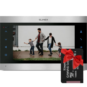 Slinex SL-10N Cloud (silver + black) - Видеодомофон купить