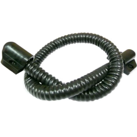 ПМ-1 Black – Гибкий дверной переход (33см, внутренний Ø 8мм, металл/пластик)