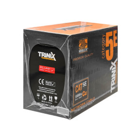 Кабель витая пара UTP CAT6 CU 0.56mm LSZH Indoor Trinix 305m фото