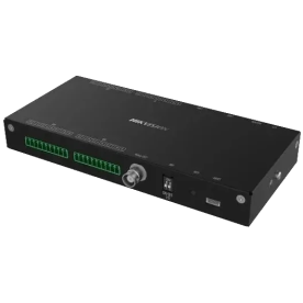 Hikvision DS-KAD40 – IP-дистрибьютор домофонии (400 трубок, 2xLAN, CVBS/BNC, DIN-рейка)