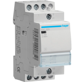 Hager ESC325 - Контактор 25A 230В 3нв 2мод купити