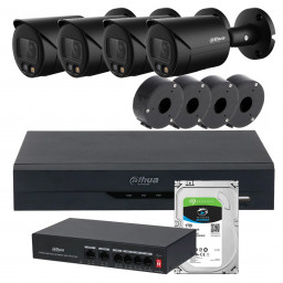 Dahua Technology 4 камери на 4 Мп - Комплект відеоспостерження на 4 Мп