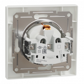 Schneider Electric ASFORA EPH2900221 Розетка одинарная с заземлением и шторкой фото