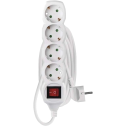 EMOS P1423R - Мережевий подовжувач 4 розетки 3 м
