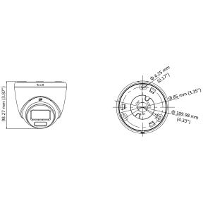 Hikvision DS-2CE72DF8T-F (2.8 мм) - 2МП ColorVu TurboHD видеокамера - фото №2 Hikvision DS-2CE72DF8T-F (2.8 мм) - 2МП ColorVu TurboHD видеокамера фото