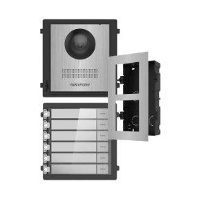 Комплект модульной домофонии Hikvision DS-KD8003-IME1NS+DS-KD-KK/S купить