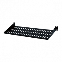 Полка для 19" шкафа, глибина 280 мм 1U BLACK Hypernet CS-280-1U-BLACK