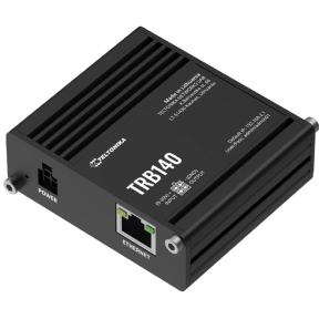 Teltonika TRB140 – Промышленный LTE-шлюз (4G Cat 4, 1xGbE, Modbus, OpenWrt, IP30) купить