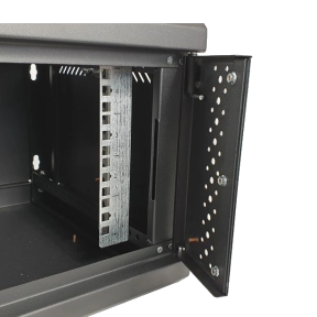 Шкаф EServer 4U 600х350х284, стекло, черный фото