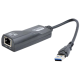 Gembird NIC-U3-02 – Сетевой адаптер USB на Gigabit Ethernet (1000 Мбит/с, RJ-45, RTL8153)