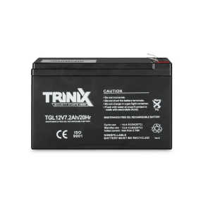 Trinix TGL12V7.2Ah/20Hr GEL - Акумуляторна батарея гелева зображення